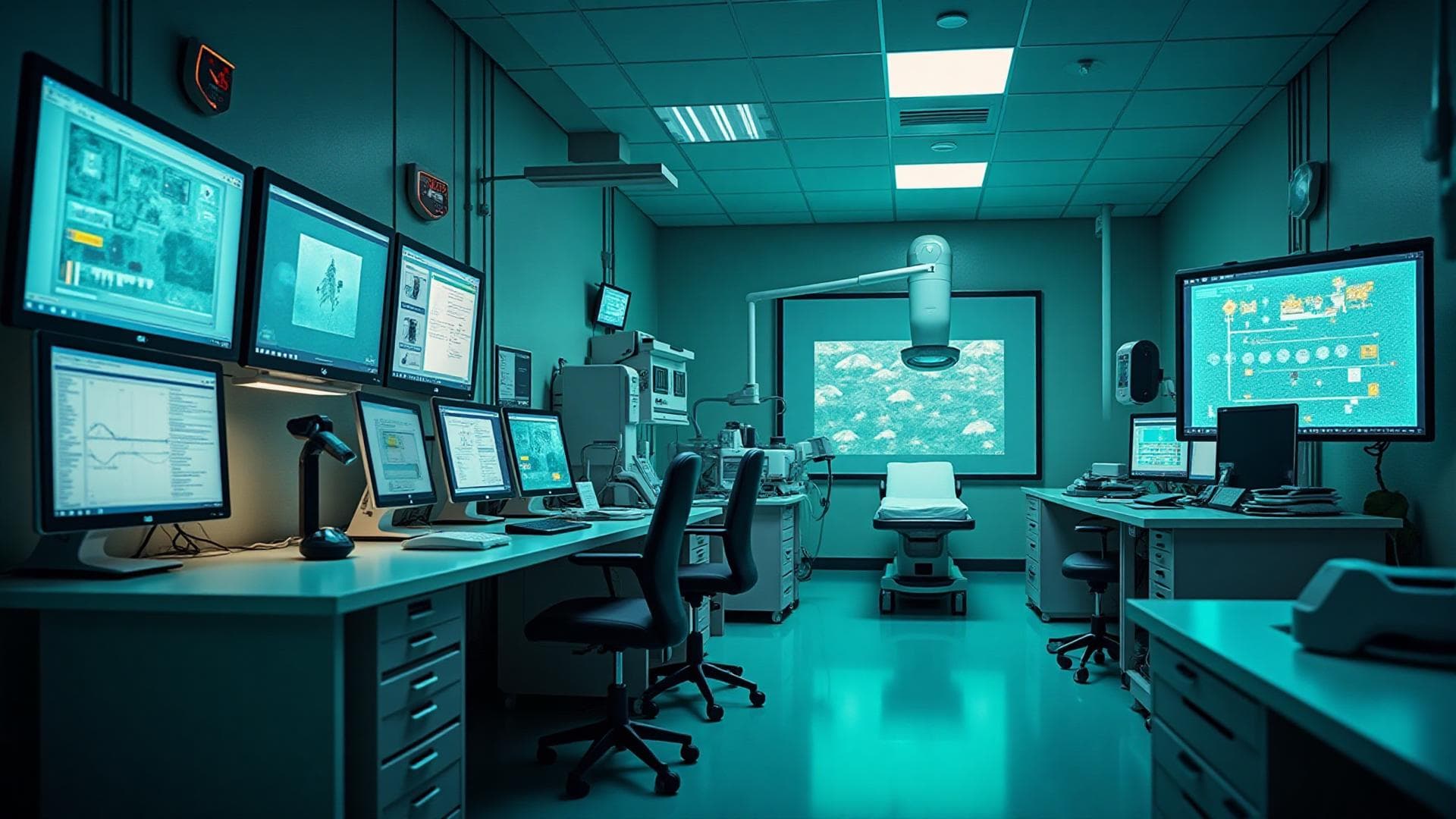 Ingénierie hospitalière moderne - équipements médicaux avancés